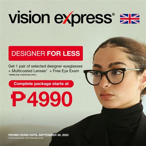 vision express price list.